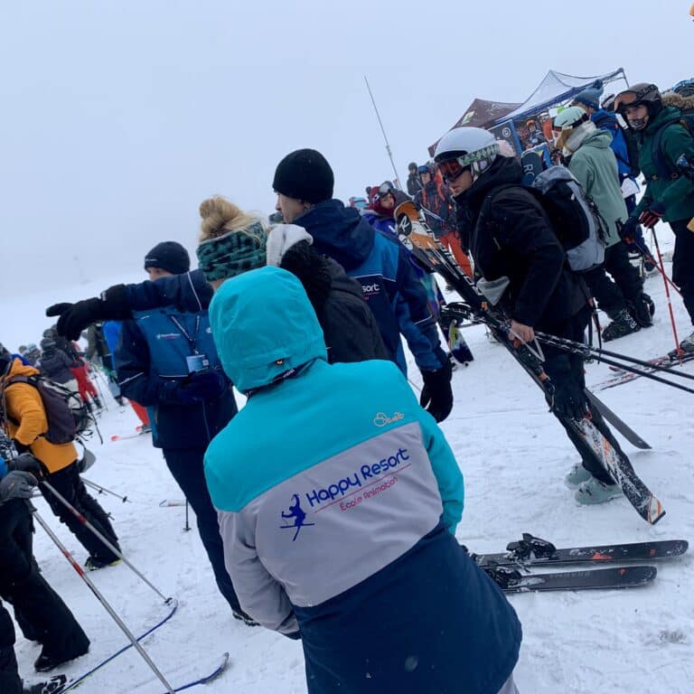 Happy Resort en accrual sur les pistes de ski en station