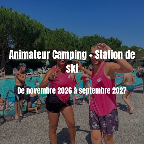 animatreur camping - Happy Resort